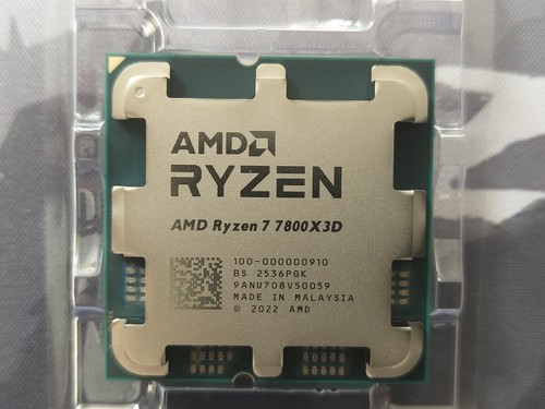 Amd ryzen 7800x3d processor - 7,
