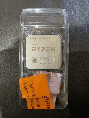 Amd ryzen 5500x3d processor - amd,