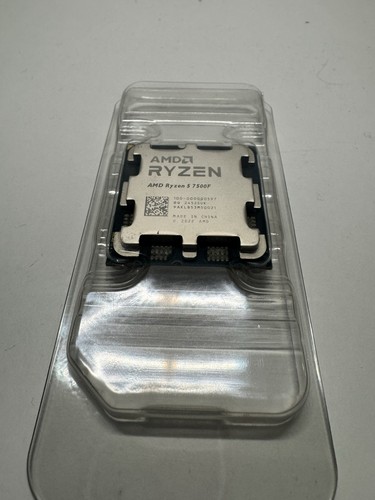 Amd ryzen 7500f cpu - 7500f, 5ghz
