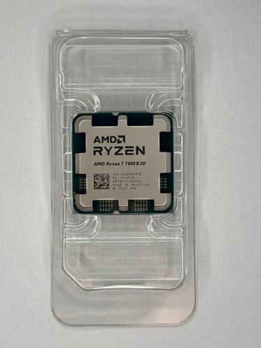 Amd ryzen 7800x3d tray cpu - amd,