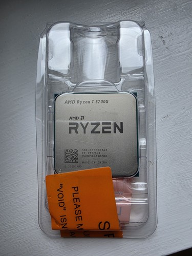 Amd ryzen 5700g processor - ryzen, 7