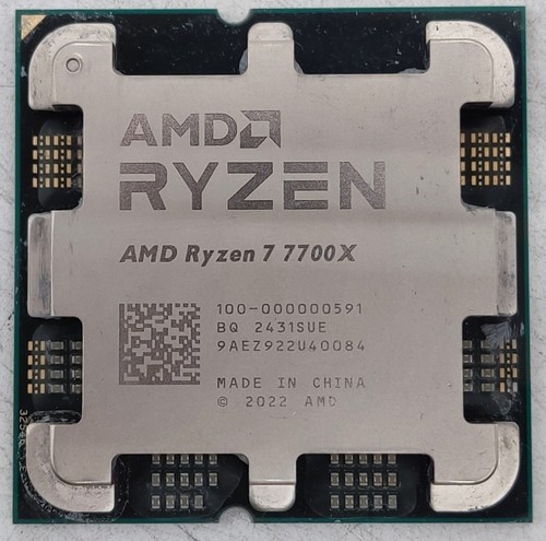 Amd ryzen 7700x cpu 5ghz - ryzen,