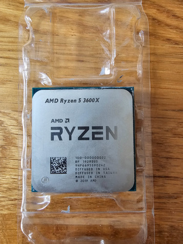 Amd ryzen 3600x 8ghz 32mb - 3.8ghz,