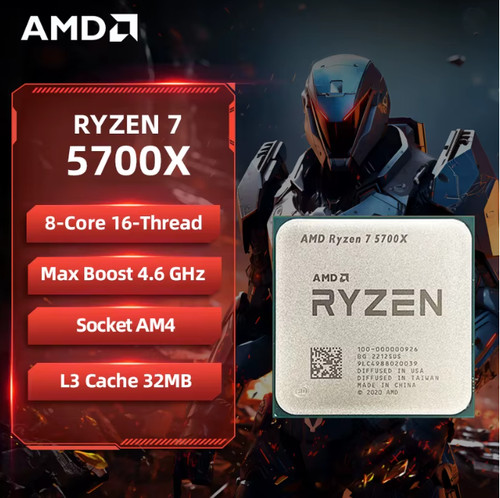 Amd ryzen 5700x processor - 7,